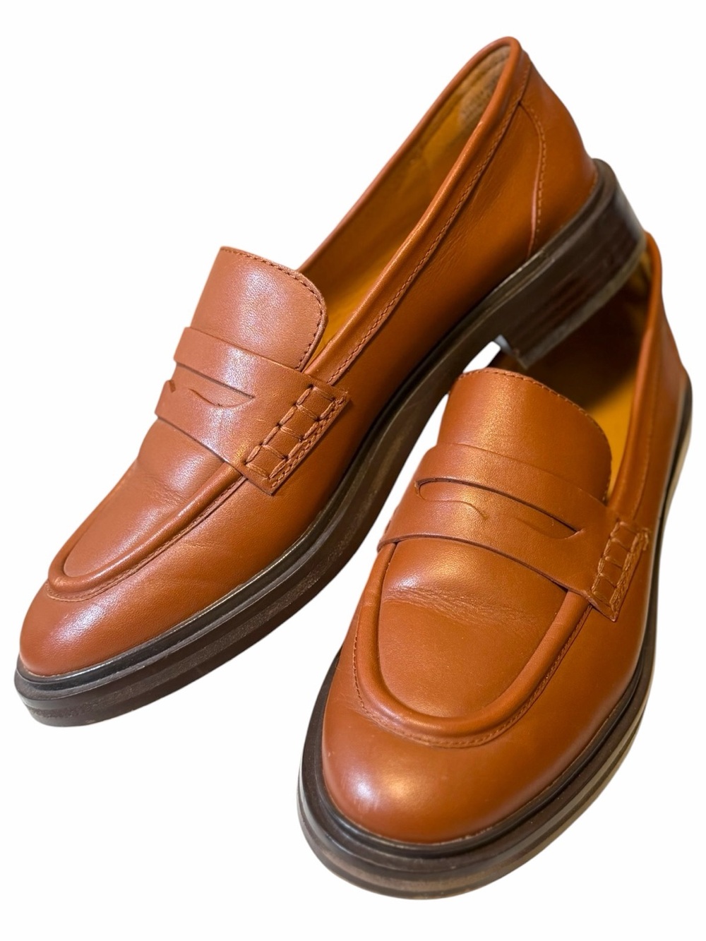 Madewell Women’s The Vernon Loafer in "Dried Maple" colorway Size 9 1/2
